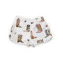 Thunderbird Boots Neutral Quilted Scallop Shorts *Web Exclusive*