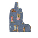 Thunderbird Boots Chambray Quilted Boot Bag
