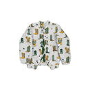 Game Day Green and Gold Thunderbird Boots Quilted Bomber Jacket *Web Exclusive*