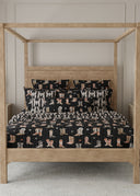 Thunderbird Boots Black Quilt