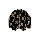 Thunderbird Boots Black Quilted Bomber Jacket *Web Exclusive*