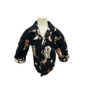 Thunderbird Boots Black Youth Quilted Snap Jacket