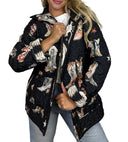 Thunderbird Boots Black Quilted Snap Jacket