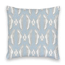 Thunderbird Boots Blue Quilted 20" Pillow