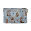 Thunderbird Boots Blue Quilted Tote