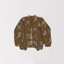 Thunderbird Boots Brown Quilted Bomber Jacket *Web Exclusive*