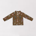 Thunderbird Boots Brown Quilted Jacket