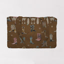 Thunderbird Boots Brown Quilted Tote