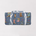 Thunderbird Boots Chambray Quilted Weekender Duffle Bag