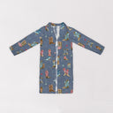 Thunderbird Boots Chambray Quilted Duster