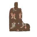 Thunderbird Boots Chocolate Quilted Boot Bag