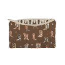 Thunderbird Boots Chocolate Makeup Bag
