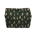 Thunderbird Boots Emerald Quilted Makeup Bag