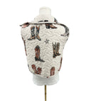 Thunderbird Boots Linen Cate Vest