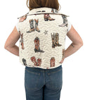 Thunderbird Boots Linen Cate Vest