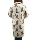 Thunderbird Boots Linen Quilted Duster