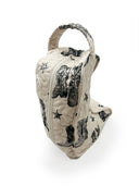 Thunderbird Boots Linen/Black Boot Bag