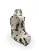 Thunderbird Boots Linen/Black Boot Bag