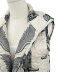 Thunderbird Boots Linen/Black Cate Vest