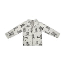 Thunderbird Boots Linen/Black Quilted Jacket