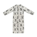 Thunderbird Boots Linen / Black Maxi Coat *Web Exclusive*