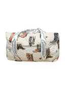 Thunderbird Boots Linen Weekender Duffle Bag
