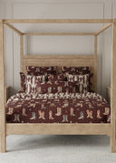 Thunderbird Boots Maroon Quilt