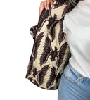 Thunderbird Boots Maroon Quilted Snap Jacket