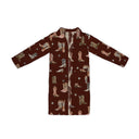 Thunderbird Boots Maroon Quilted Duster