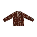 Thunderbird Boots Maroon Quilted Jacket