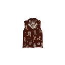 Thunderbird Boots Maroon Quilted Ruby Vest