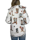 Thunderbird Boots Neutral Quilted Snap Jacket