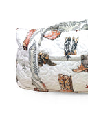 Thunderbird Boots Neutral Quilted Weekender Duffle Bag