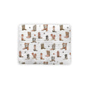 Thunderbird Boots Neutral Quilted Pet Bed