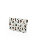 Thunderbird Boots Neutral Quilted Makeup Bag