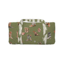 Thunderbird Boots Olive Linen Quilted Weekender Duffle Bag