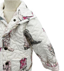 Thunderbird Boots Pink Youth Quilted Snap Jacket
