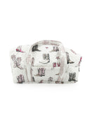 Thunderbird Boots Pink Quilted Weekender Duffle Bag