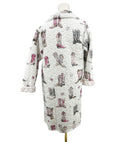 Thunderbird Boots Pink Quilted Duster