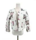 Thunderbird Boots Pink Cropped Quilted Jacket
