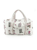 Thunderbird Boots Pink Quilted Weekender Duffle Bag
