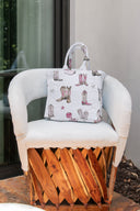 Thunderbird Boots Pink Quilted Handbag