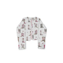 Thunderbird Boots Pink Cropped Quilted Jacket