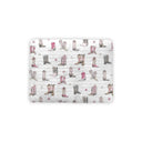 Thunderbird Boots Pink Quilted Pet Bed