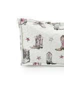 Thunderbird Boots Pink Quilted Tote