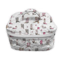 Thunderbird Boots Pink Quilted Travel Case