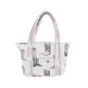 Thunderbird Boots Pink Zipper Tote Bag