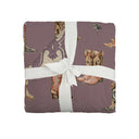 Thunderbird Boots Purple Baby Blanket