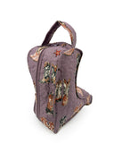 Thunderbird Boots Purple Quilted Boot Bag