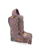Thunderbird Boots Purple Quilted Boot Bag